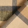 Mantelstoff angeraut Schottenkaro – sand/hellkhaki,  thumbnail number 4