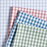 Baumwollstoff Vichykaro 1 cm – helljeansblau/weiss,  thumbnail number 5