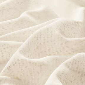Gardinenstoff 300cm leichte Struktur &ndash; beige | Restst&uuml;ck 50cm, 