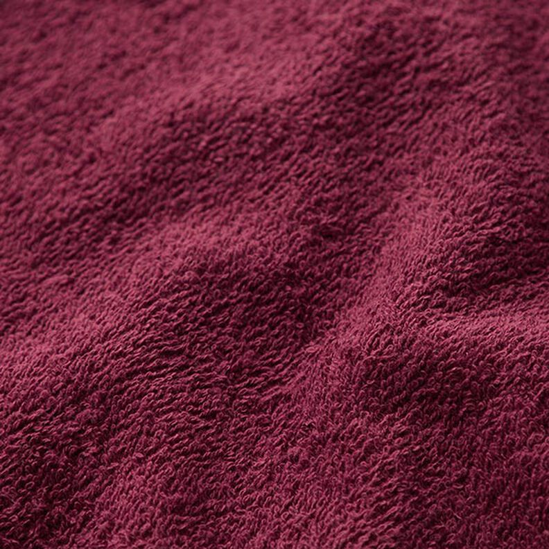 Frotteestoff – bordeauxrot,  image number 3