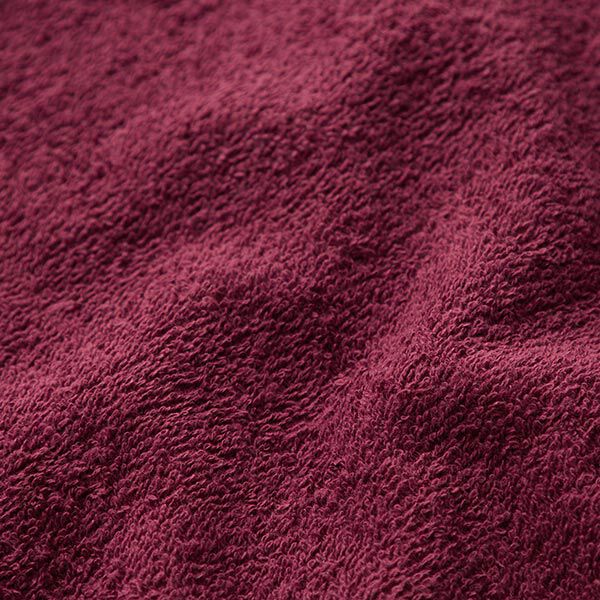 Frotteestoff – bordeauxrot,  image number 3