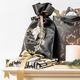 Geschenkpapier Kerze [ 70 cm x 2 m ] | Rico Design – schwarz,  thumbnail number 5
