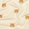 GOTS Baumwolljersey Bären | Poppy Fabrics – wollweiss/hellbraun,  thumbnail number 2
