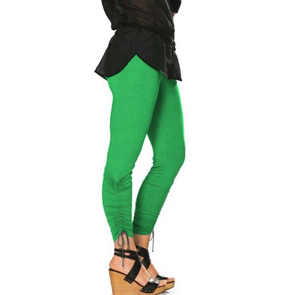 Viskose Jersey Medium – grasgrün, image number 3
