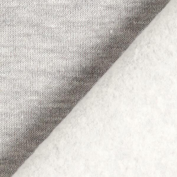 Sweatshirt Melange Hell – grau | Reststück 70cm