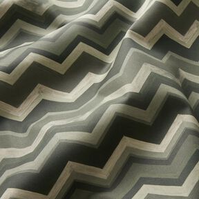 Outdoorstoff Canvas Zacken – pinie, 