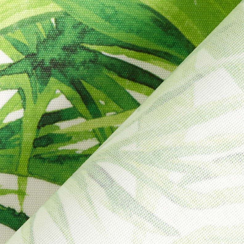 Outdoorstoff Canvas Tropische Blätter – hellgrün,  image number 4