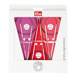 Rundstricknadel-Set, 3-teilig [3,0 - 4,0] Ergonomics| Prym, 