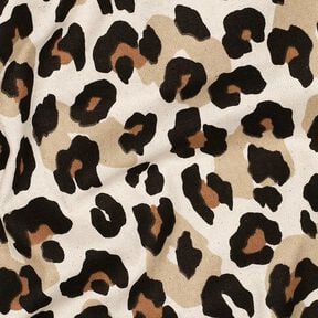 Canvas Leinen Look Animal Skin – natur, 