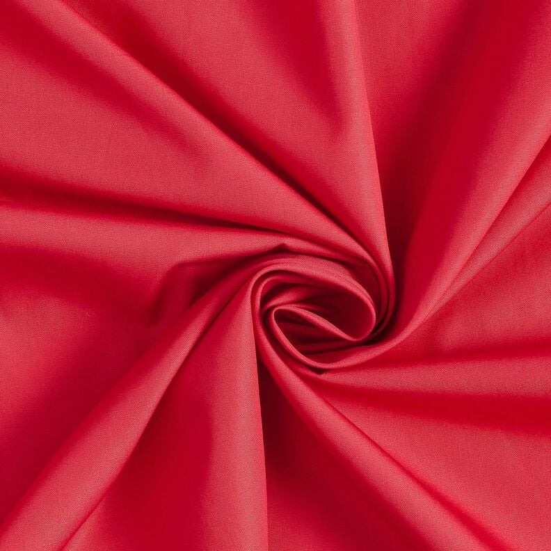 GOTS Baumwollpopeline | Tula &ndash; rot,  image number 1