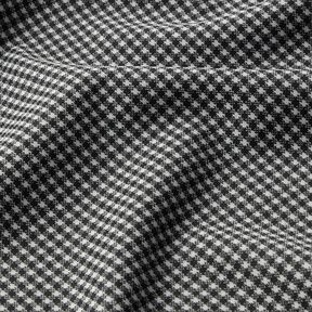 Strickjacquard kleines Pepitakaro – schwarz/weiss, 