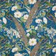 Dekostoff Gobelin Pfau – petrol,  thumbnail number 1
