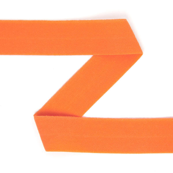 Elastisches Einfassband (Falzgummi), matt - orange,  image number 1