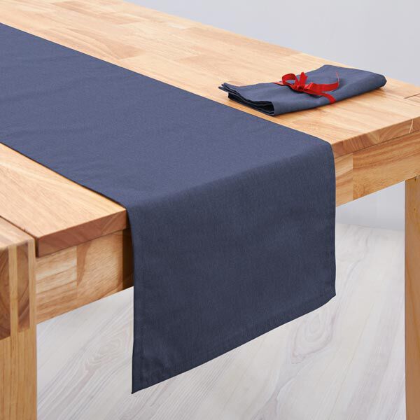 Dekostoff Canvas – stahlblau, image number 4