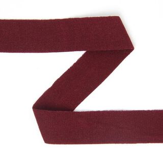 Elastisches Einfassband (Falzgummi), matt - himbeerrot, 