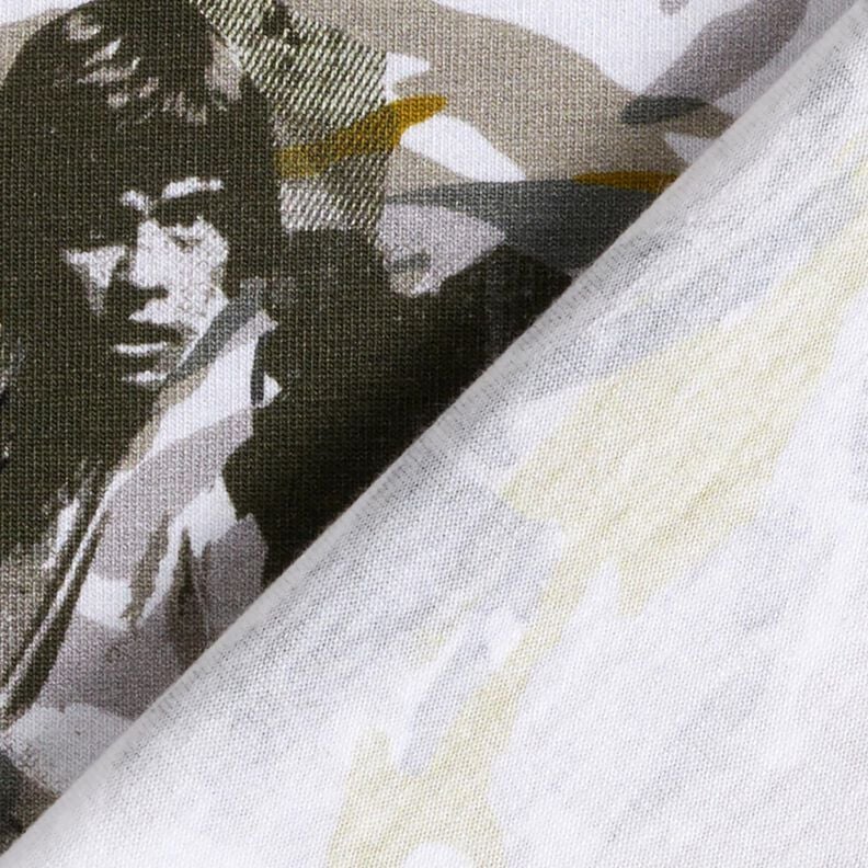 Baumwolljersey Camouflage | Star Wars – wollweiss,  image number 4