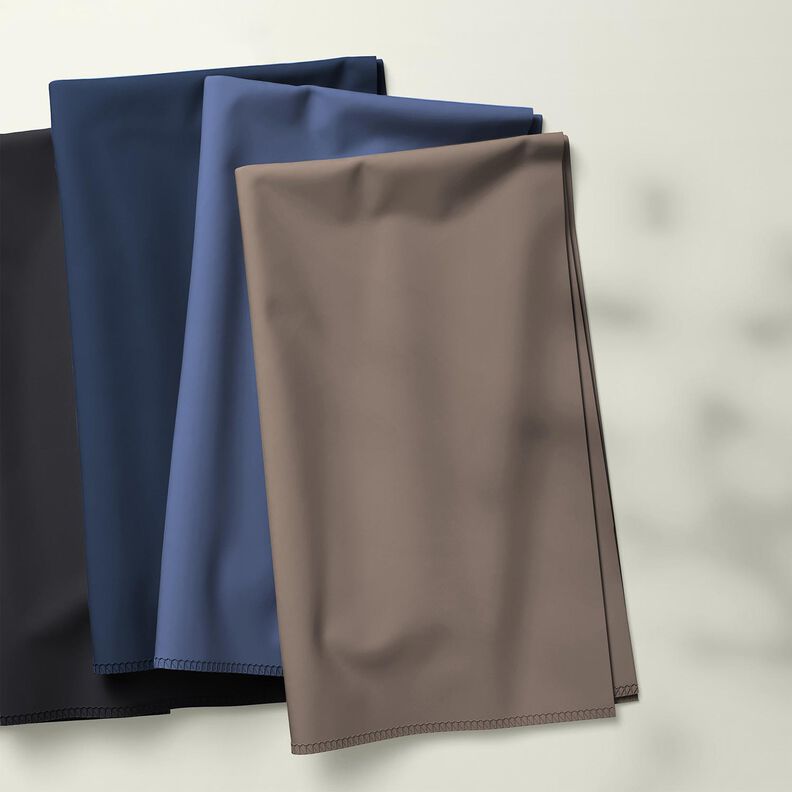 Baumwollstoff Krinkel vorgewaschen – jeansblau,  image number 4