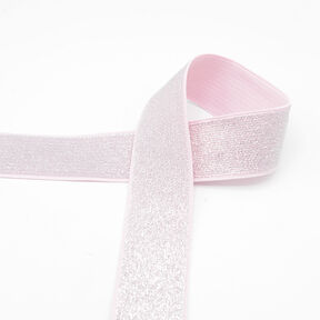 Elastikband Metallic [40 mm] – rosa, 