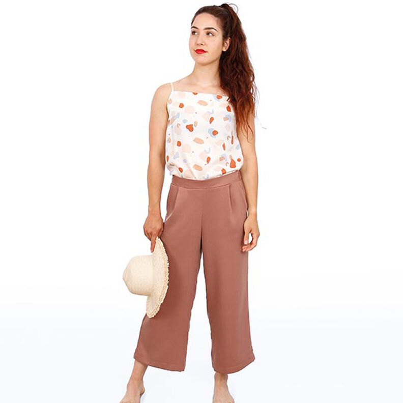 FRAU HEDDA - Culotte mit weitem Bein und Gummibund | Studio Schnittreif | XS-XXL,  image number 3