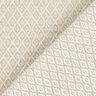 Möbelstoff Jacquard Miniraute – beige,  thumbnail number 3