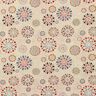 Dekostoff Gobelin Mandalas – hellbeige/rosa,  thumbnail number 1