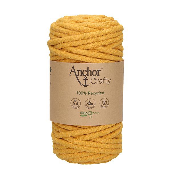 Anchor Crafty Makramee-Garn, recycelt [5mm] - senf,  image number 2