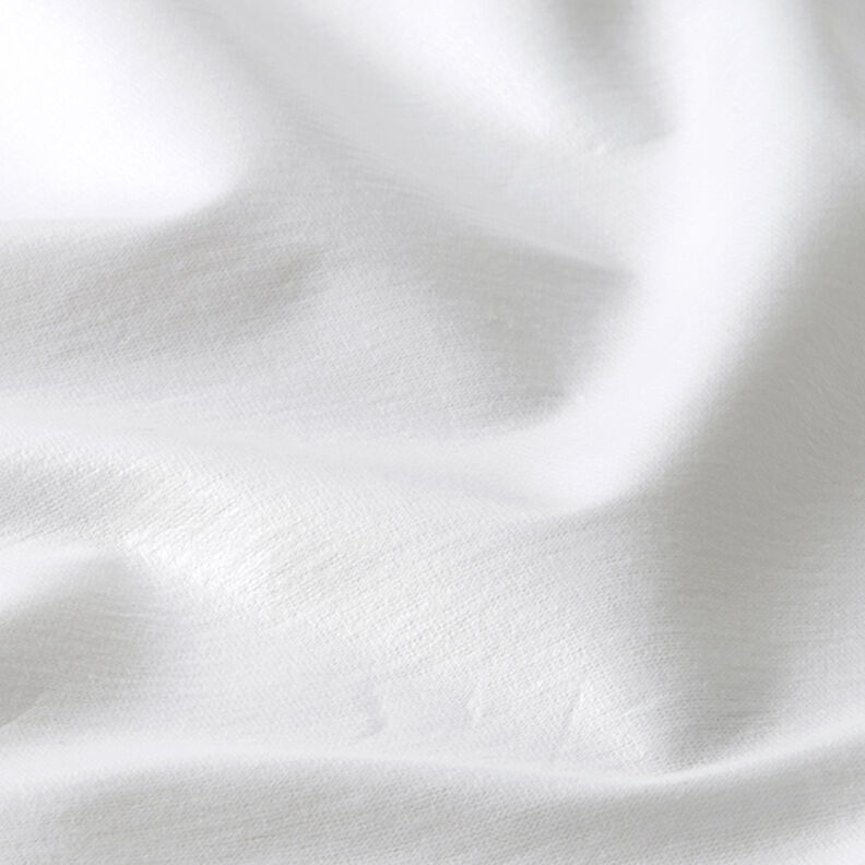 PUL Baumwolljersey einfarbig – weiss,  image number 2