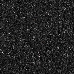 Strick-Bouclé Glitzerfäden – schwarz, 