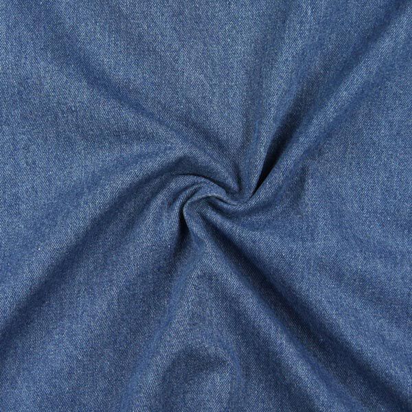 Pure Denim – jeansblau | Reststück 50cm