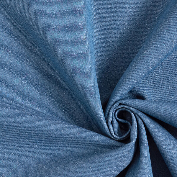 Pure Denim – jeansblau | Reststück 50cm