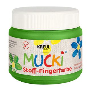 MUCKI Stoff-Fingerfarbe [ 150 ml ] | Kreul – grün, 
