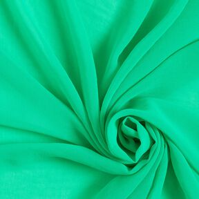 Crêpe Chiffon Uni – smaragdgrün, 