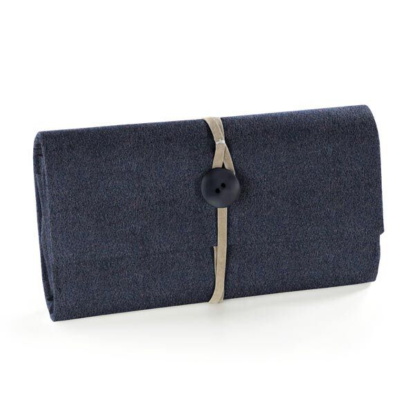 Filz 90cm / 3mm stark – navy,  image number 4