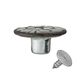 Jeanspatentknopf Stern – altsilber,  thumbnail number 2