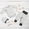 Baumwolljersey Streifen und Zitronen – wollweiss,  thumbnail number 6