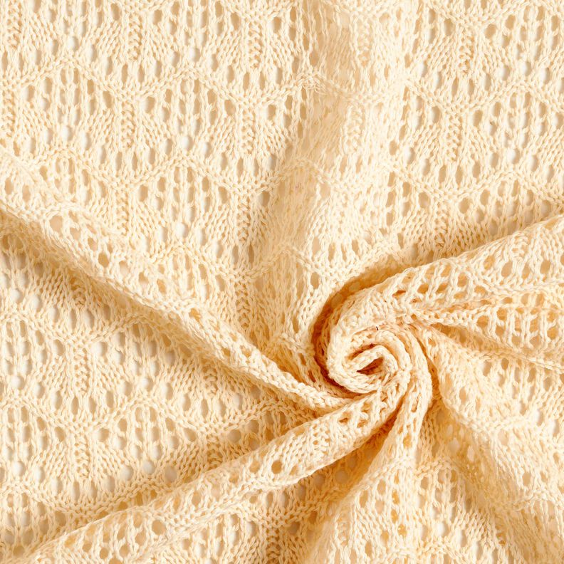 Strickstoff Wellenmuster &ndash; creme,  image number 3