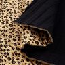 Musselin Steppstoff Leo Print – beige/schwarz,  thumbnail number 2