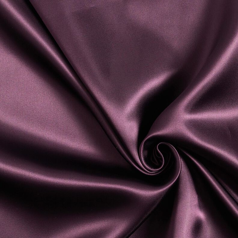 Satinfutter Uni – merlot,  image number 1