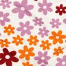 Kuschelsweat bunte Blumen | Poppy Fabrics – wollweiss,  thumbnail number 2