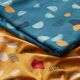 GOTS Baumwolljersey Halbkreise | Tula – hellpetrol,  thumbnail number 5