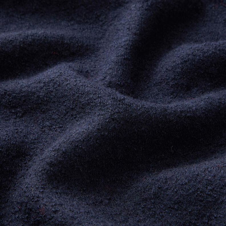 Leichter Viskose-Wollmix-Strickstoff – nachtblau,  image number 2