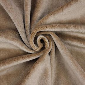 Plüsch SuperSoft SHORTY [ 1 x 0,75 m | 1,5 mm ] - mittelbraun | Kullaloo, 