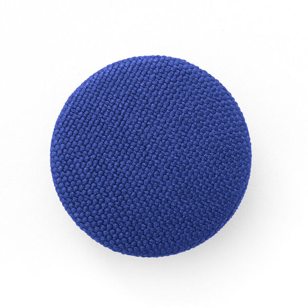 Bezogener Knopf, Classic Poly 19 - königsblau, image number 1