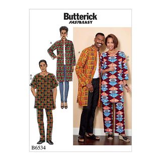 Mantel | Hose | Tunika | Butterick 6534 | 46-56, 
