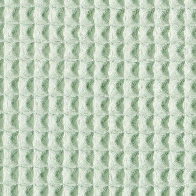 Waffelpiqué große Waben – hellmint,  image number 1