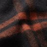 Mantelstoff Woll-Mix Schottenkaro – terracotta/schwarz,  thumbnail number 3