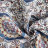 Dekostoff Gobelin orientalisches Mandala – blau/elfenbein,  thumbnail number 3