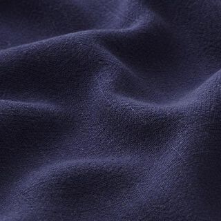 Viskose-Leinen Soft – marineblau | Reststück 50cm, 