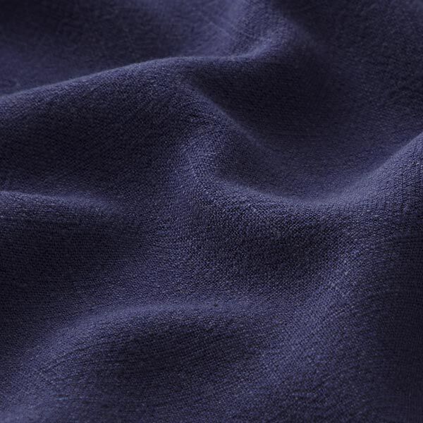 Viskose-Leinen Soft – marineblau | Reststück 100cm