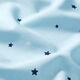 GOTS Baumwollpopeline Skribbel-Optik Sterne | Tula – hellblau,  thumbnail number 2